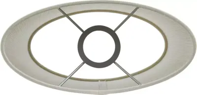 Light & Living lampenkap textiel breska 25x21x28cm wit - afbeelding 4