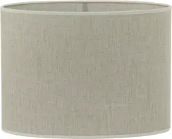 Light & Living lampenkap textiel breska 30x15x25cm parelwit - afbeelding 1