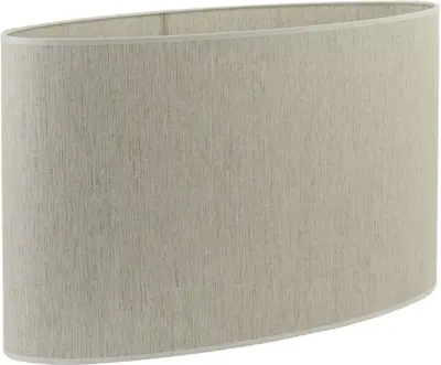 Light & Living lampenkap textiel breska 58x24x32cm wit - afbeelding 4