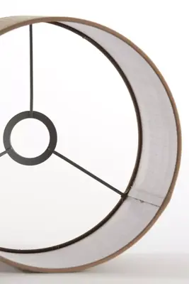 Light & Living lampenkap textiel caden 25x18cm beige - afbeelding 3