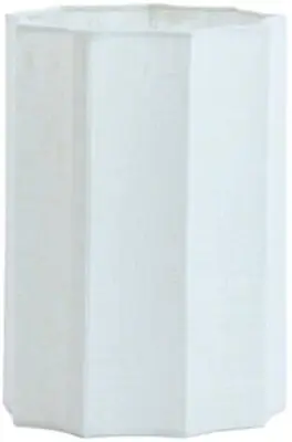 Light & Living lampenkap textiel disli 18x25cm crème - afbeelding 1