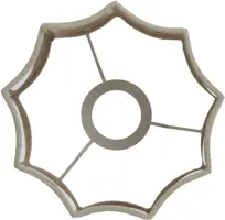 Light & Living lampenkap textiel disli 18x25cm naturel - afbeelding 11