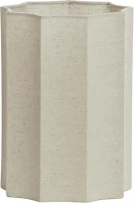 Light & Living lampenkap textiel disli 18x25cm naturel - afbeelding 7