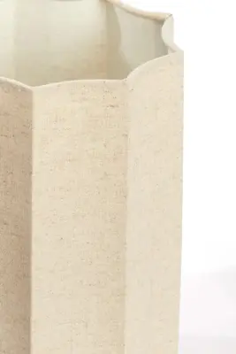 Light & Living lampenkap textiel disli 18x25cm naturel - afbeelding 4