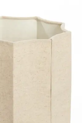 Light & Living lampenkap textiel disli 18x25cm naturel - afbeelding 5