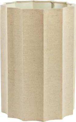 Light & Living lampenkap textiel disli 24x35cm naturel - afbeelding 1
