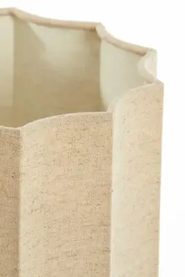 Light & Living lampenkap textiel disli 24x35cm naturel - afbeelding 2