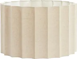 Light & Living lampenkap textiel disli 35x22cm naturel - afbeelding 1