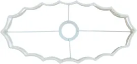 Light & Living lampenkap textiel disli 38x17.5x19cm crème - afbeelding 5