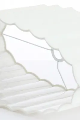 Light & Living lampenkap textiel disli 38x17.5x19cm crème - afbeelding 4