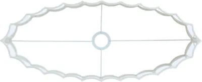 Light & Living lampenkap textiel disli 58x24x27cm crème - afbeelding 7