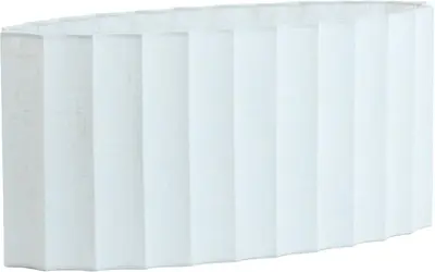 Light & Living lampenkap textiel disli 58x24x27cm crème - afbeelding 2