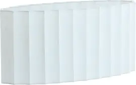 Light & Living lampenkap textiel disli 58x24x27cm crème - afbeelding 2