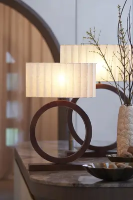 Light & Living lampenkap textiel disli 58x24x27cm naturel - afbeelding 9
