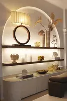 Light & Living lampenkap textiel disli 58x24x27cm naturel - afbeelding 10