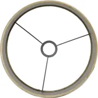 Light & Living lampenkap textiel gemstone 35x30cm brons - afbeelding 3