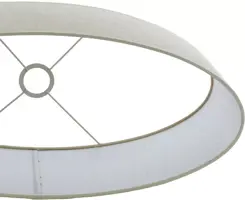 Light & Living lampenkap textiel sendai 45x21x32cm zand - afbeelding 4