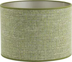 Light & Living lampenkap textiel tweed 20x15cm groen - afbeelding 1