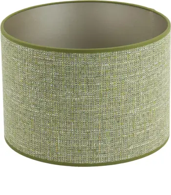 Light & Living lampenkap textiel tweed 20x15cm groen - afbeelding 2