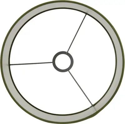 Light & Living lampenkap textiel tweed 30x21cm groen - afbeelding 3