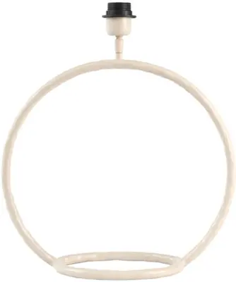 Light & Living lampenvoet elioro metaal 39x15x39,5cm crème  - afbeelding 1