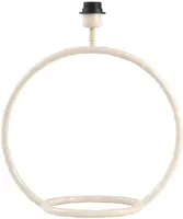 Light & Living lampenvoet elioro metaal 39x15x39,5cm crème  - afbeelding 1