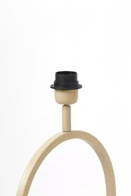 Light & Living lampvoet 30x12,5x42 cm liva mat beige - afbeelding 4