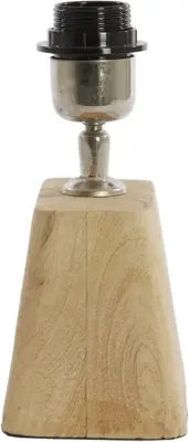 Light & Living lampvoet mangohout kardan 16x10x21cm naturel - afbeelding 3