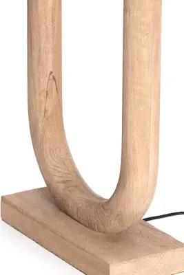 Light & Living lampvoet mangohout paceco 30x12x59cm naturel - afbeelding 5