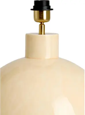 Light & Living lampvoet metaal benu 25.5x33cm crème, roze - afbeelding 3