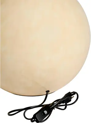 Light & Living lampvoet metaal benu 25.5x33cm crème, roze - afbeelding 2