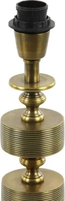 Light & Living lampvoet metaal gody 10x53cm brons - afbeelding 3