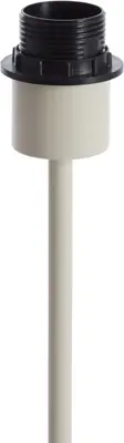Light & Living lampvoet metaal katness 9x41cm lichtgrijs - afbeelding 2