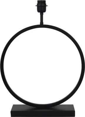 Light & Living lampvoet metaal liva 40x12.5x52cm zwart - afbeelding 1