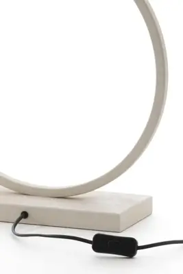 Light & Living lampvoet metaal liva 40x12.5x53cm crème - afbeelding 6