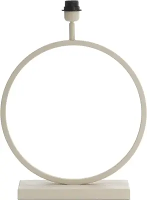 Light & Living lampvoet metaal liva 40x12.5x53cm crème - afbeelding 1