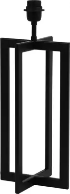 Light & Living lampvoet metaal mace 21x21x46cm zwart - afbeelding 1