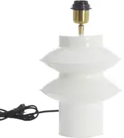 Light & Living lampvoet metaal petch 22x26cm wit - afbeelding 1