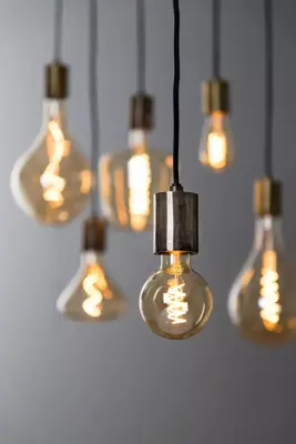 Light & Living lichtbron LED globe dimbaar 8x11cm e27 4w amber - afbeelding 3