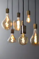 Light & Living lichtbron LED globe dimbaar 8x11cm e27 4w amber - afbeelding 3