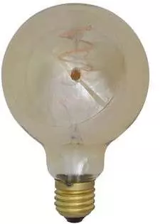 Light & Living lichtbron LED globe dimbaar 9.5x14cm e27 4w amber - afbeelding 4