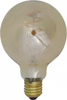 Light & Living lichtbron LED globe dimbaar 9.5x14cm e27 4w amber - afbeelding 1