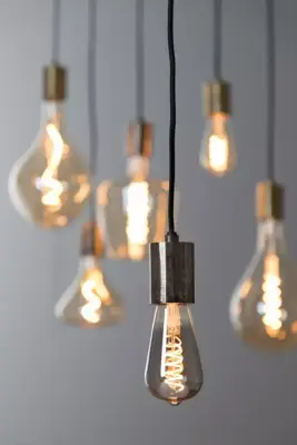 Light & Living lichtbron LED hoekig dimbaar 6.5x14.5cm e27 4w smoke - afbeelding 3