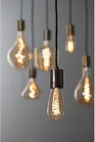Light & Living lichtbron LED hoekig dimbaar 6.5x14.5cm e27 4w amber - afbeelding 3