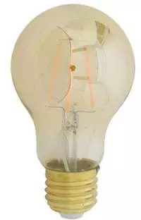 Light & Living lichtbron LED kogel dimbaar 6x11cm e27 4w amber - afbeelding 3