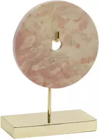 Light & Living ornament 20x10x28 cm bayon marmer roze-goud - afbeelding 2