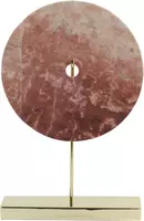 Light & Living ornament 30x10x43 cm bayon marmer roze-goud - afbeelding 1