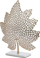 Light & Living ornament aluminium leaf 22x8x30cm goud - afbeelding 2