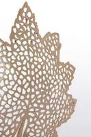 Light & Living ornament aluminium leaf 28x8x35cm goud - afbeelding 3