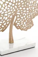 Light & Living ornament aluminium leaf 28x8x35cm goud - afbeelding 4